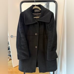 Elie Tahari Black Teddy Jacket